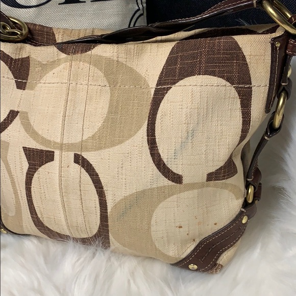 Coach Signature Tonal Carly Logo Shoulder Bag - Picture 2 of 10
